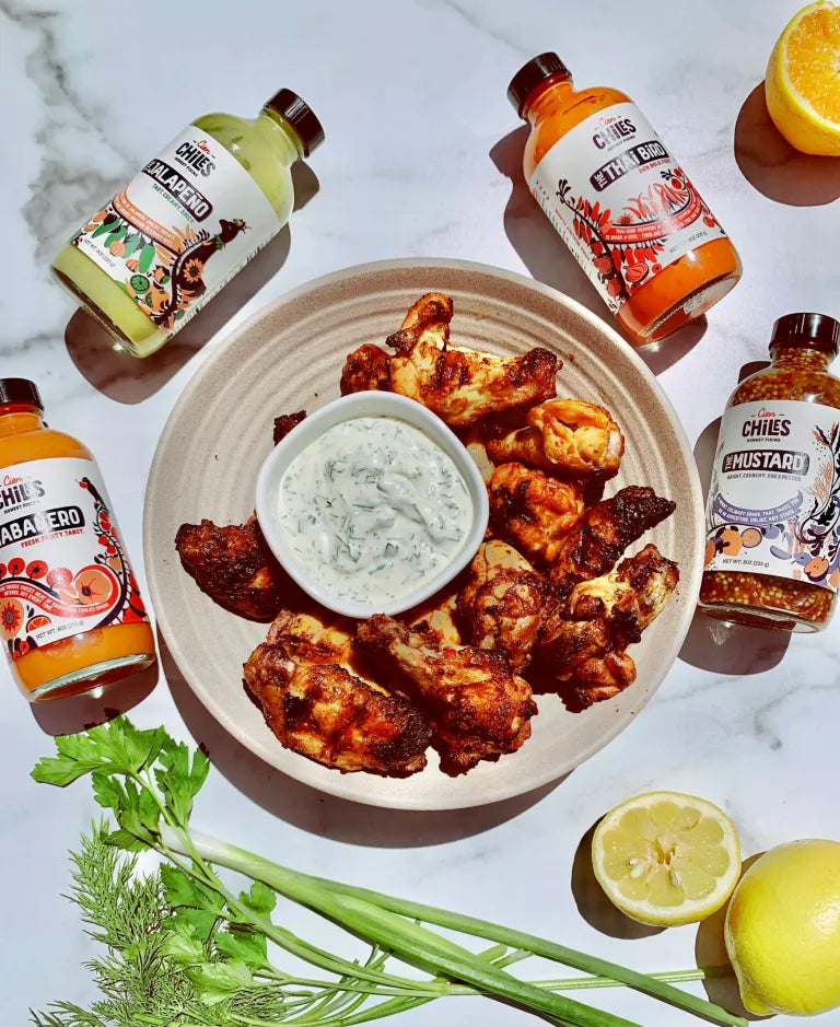 Chicken Wings 3 Ways